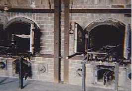 The ovens at Dachau concentration camp