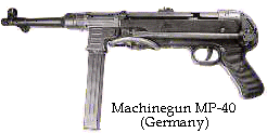 German machinegun MP-40